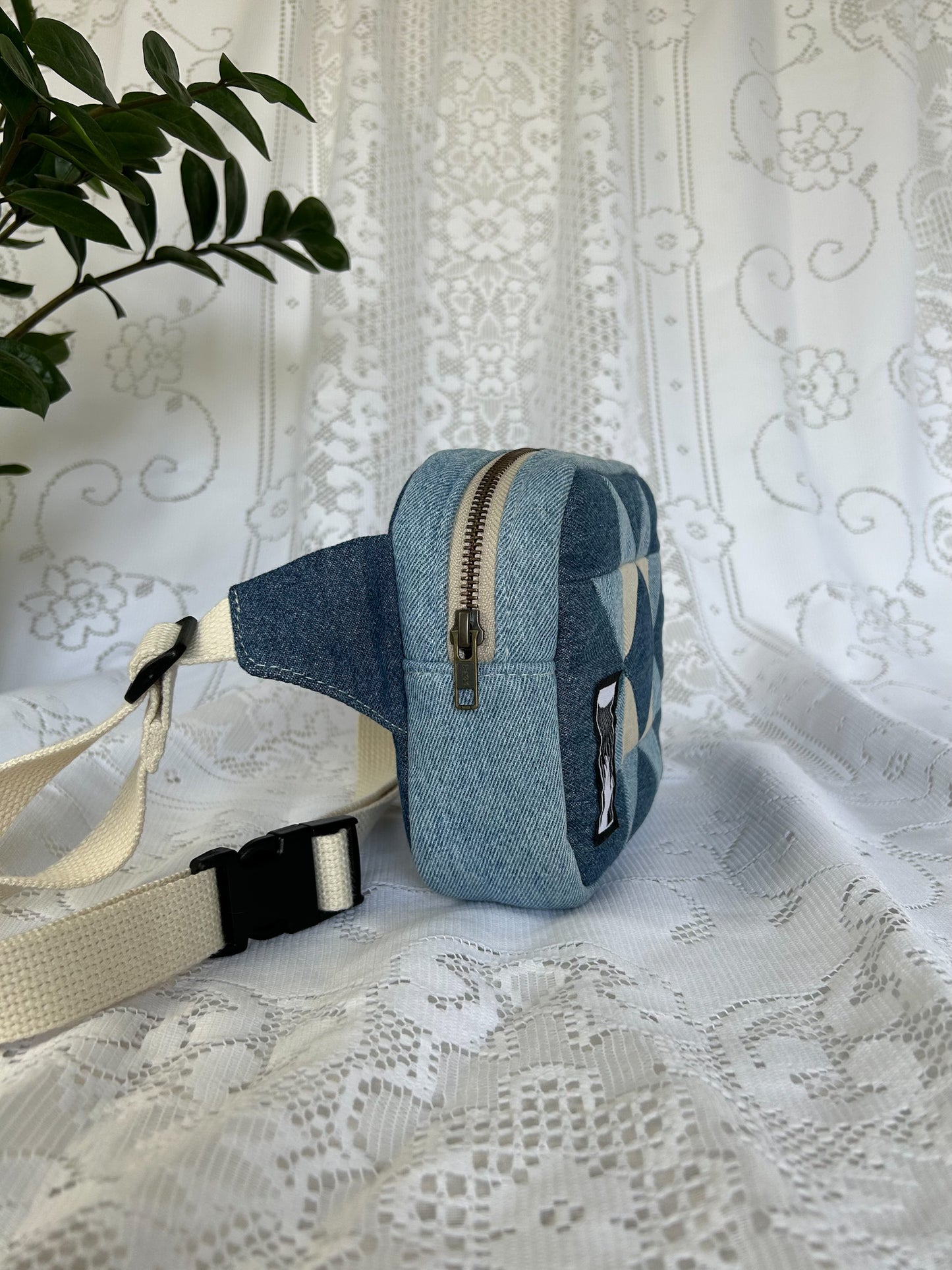 The Essentials Bag - Blue Jean Baby Sawtooth Star