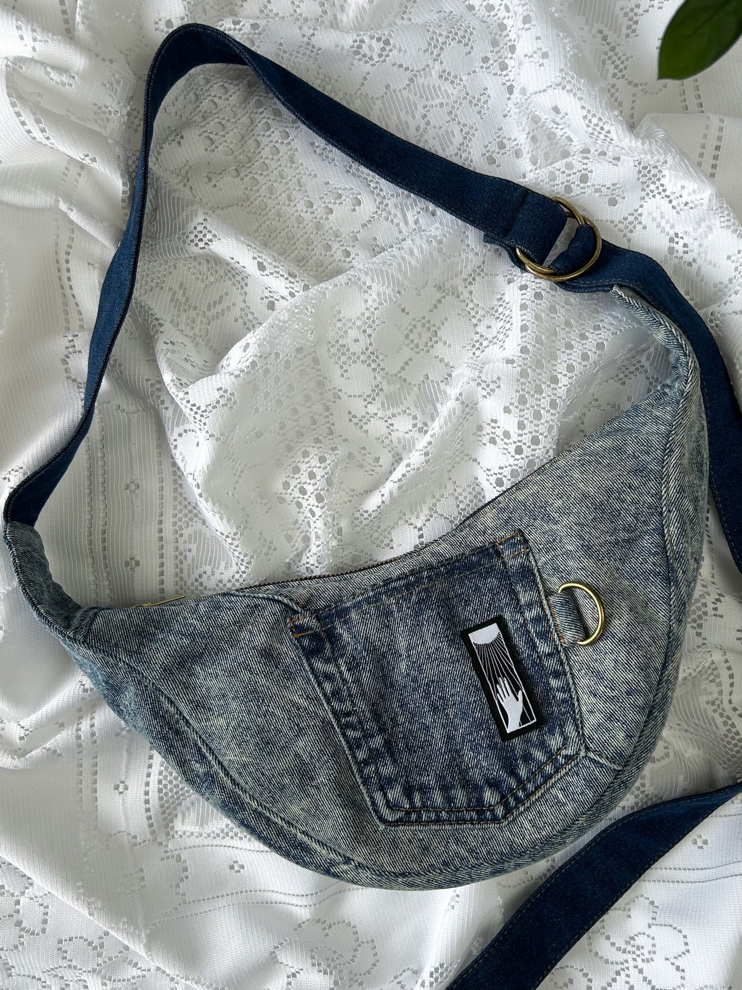 The Everywhere Bag - 90s Baby Acid Wash Denim