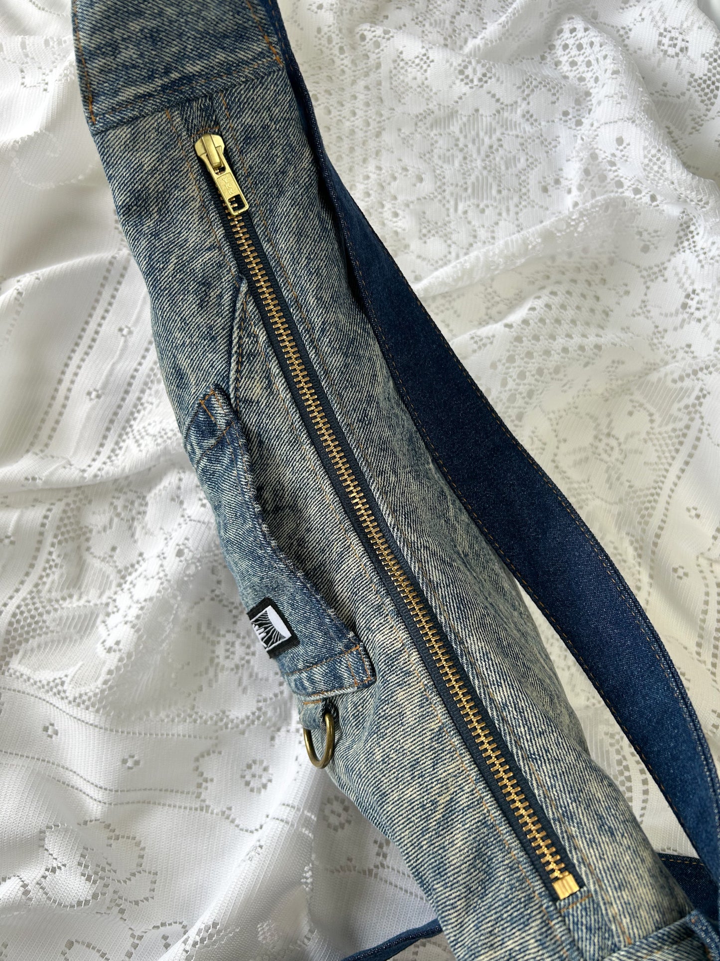 The Everywhere Bag - 90s Baby Acid Wash Denim