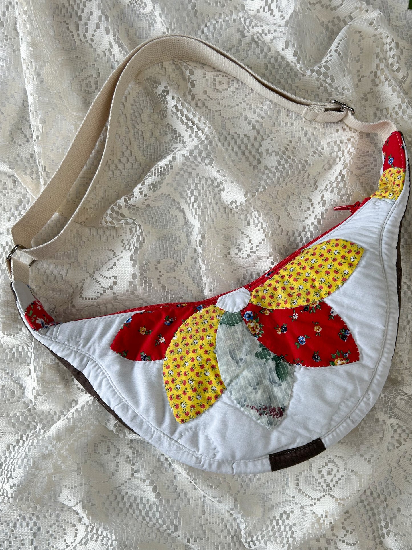 The Everywhere Bag - Flower Power Quilt