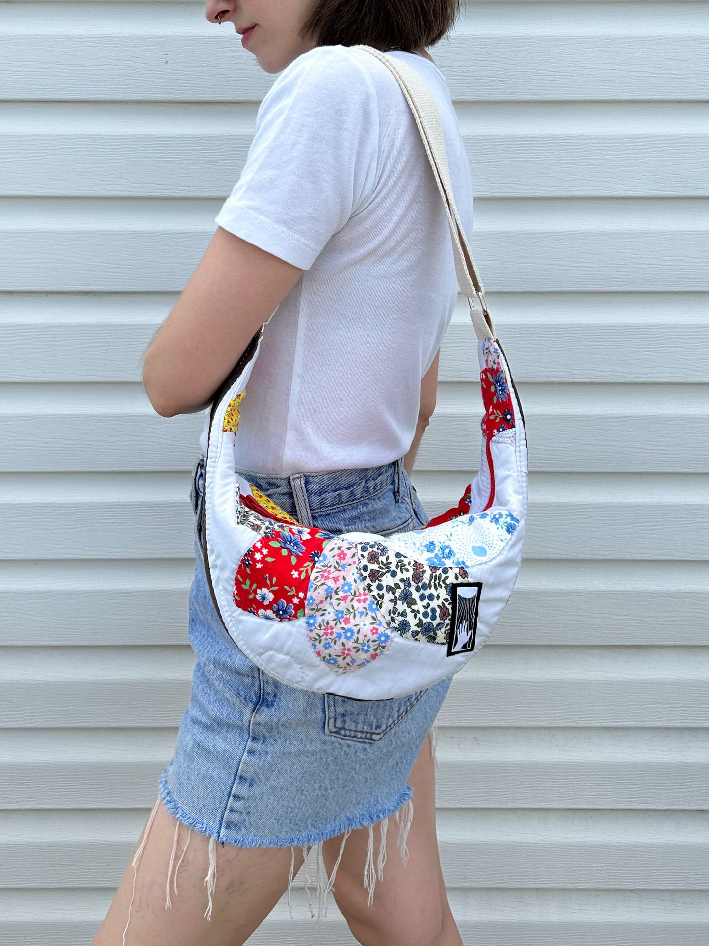 The Everywhere Bag - Flower Power Quilt