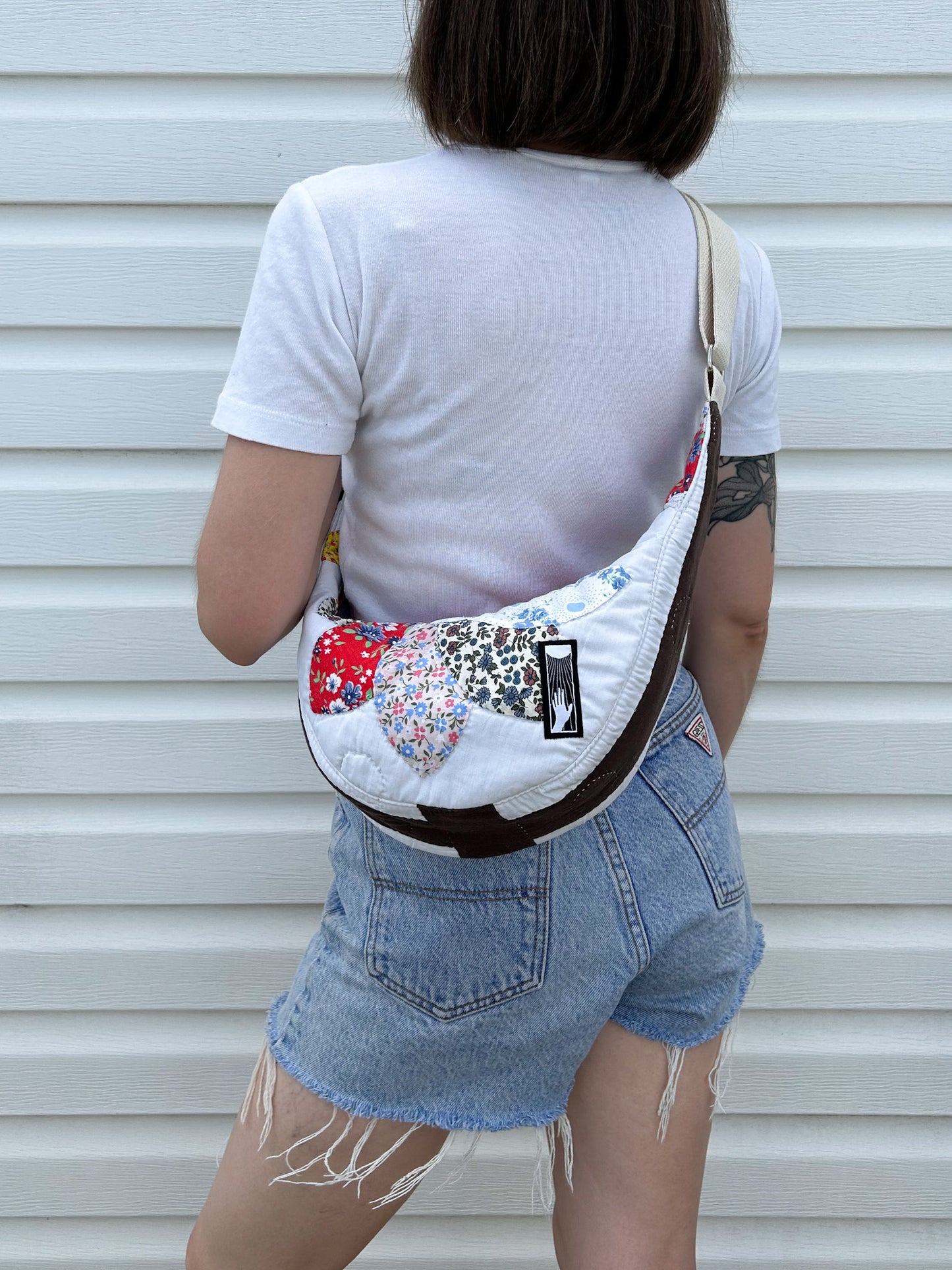 The Everywhere Bag - Flower Power Quilt