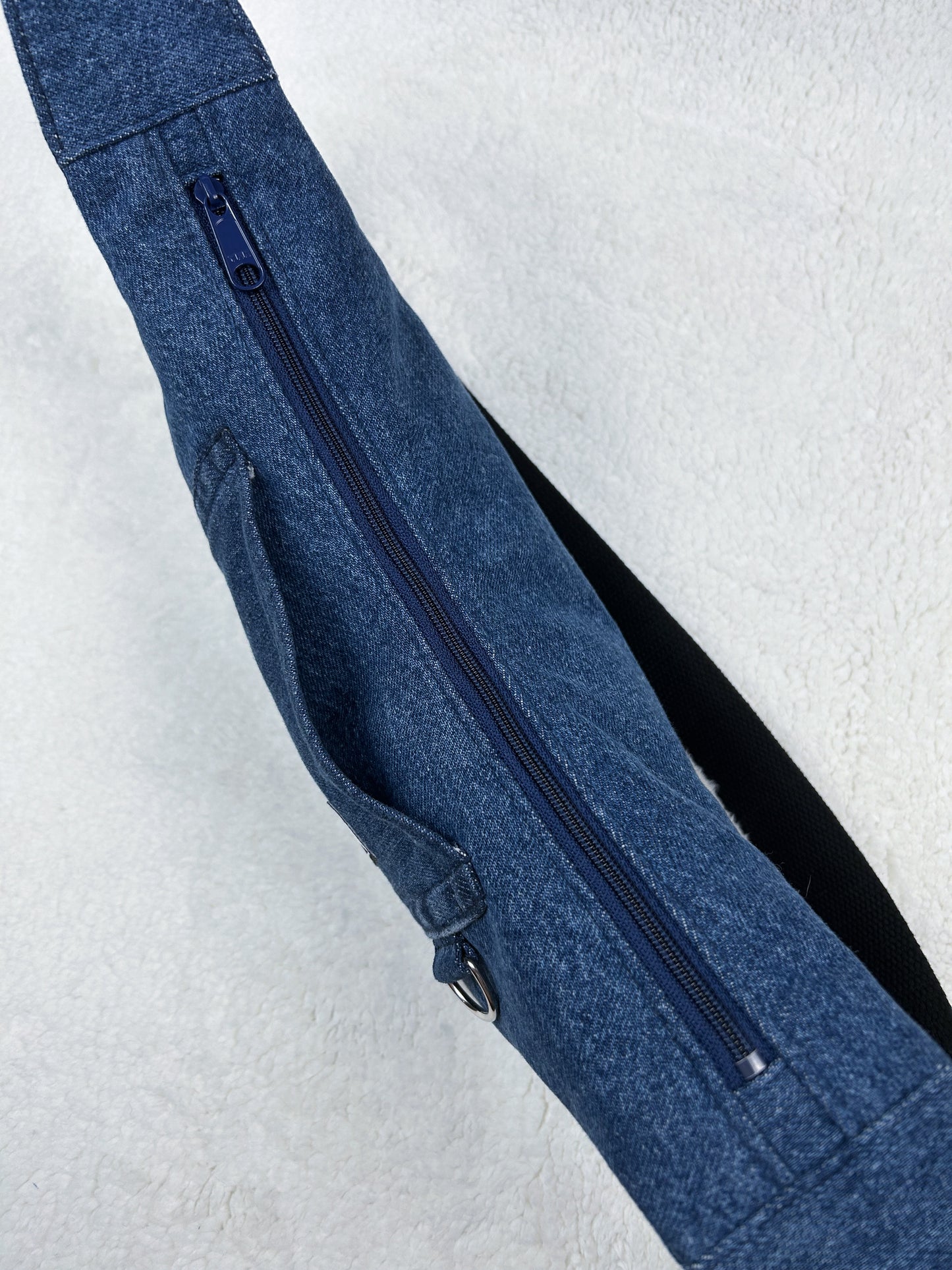 The Everywhere Bag - Blue Denim Pocket