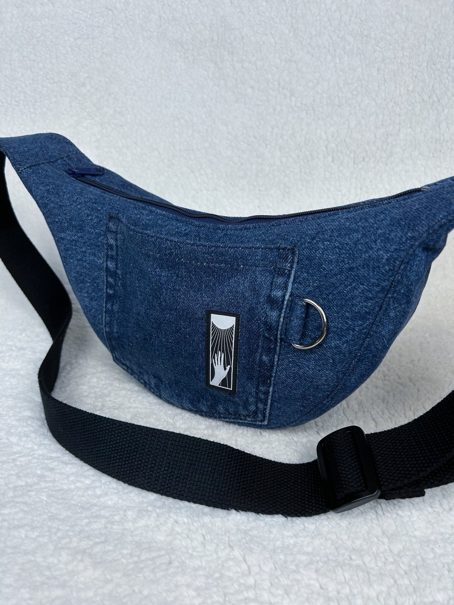 The Everywhere Bag - Blue Denim Pocket