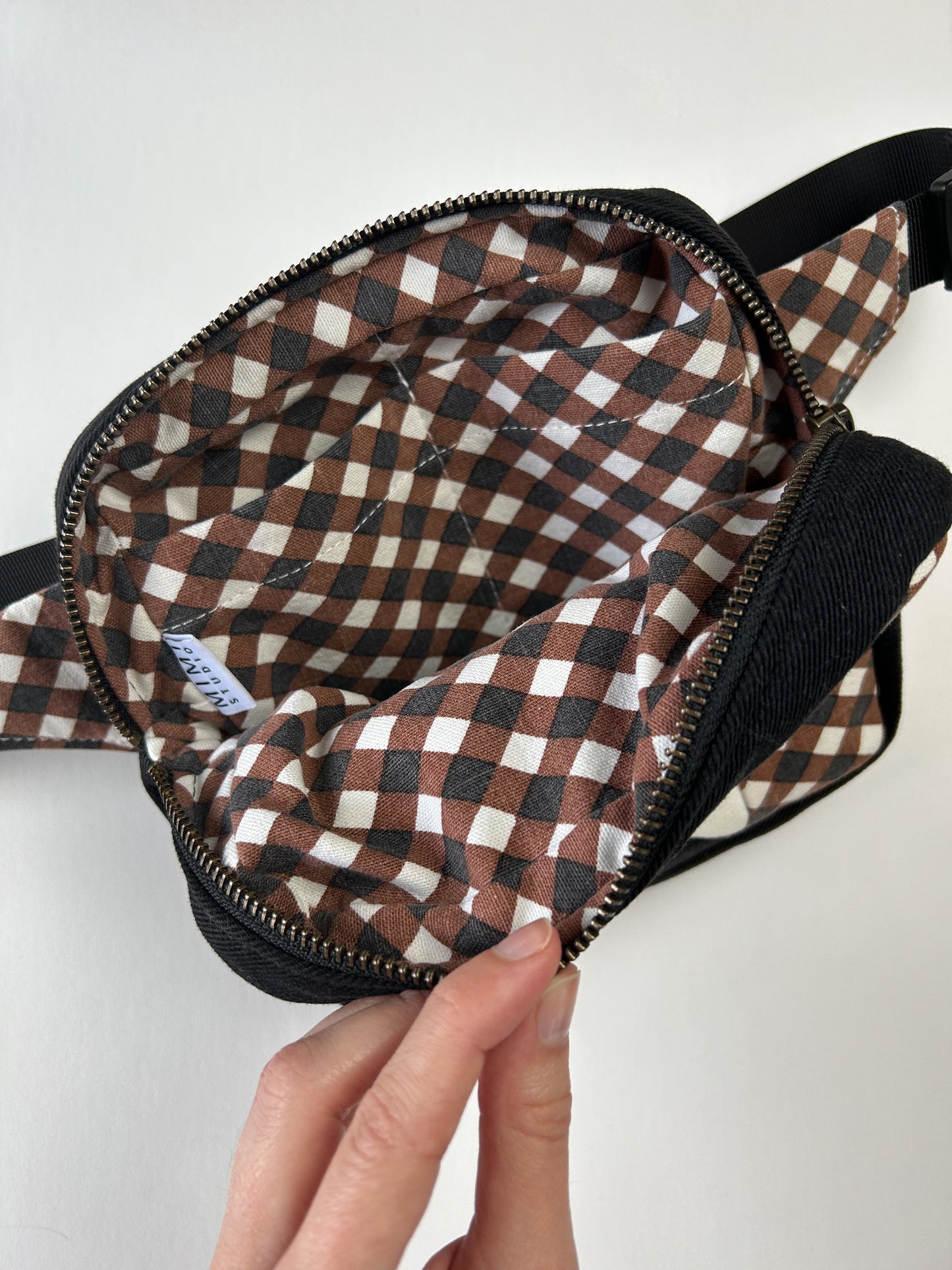 The Essentials Bag - Plaid Sawtooth Star Patchwork