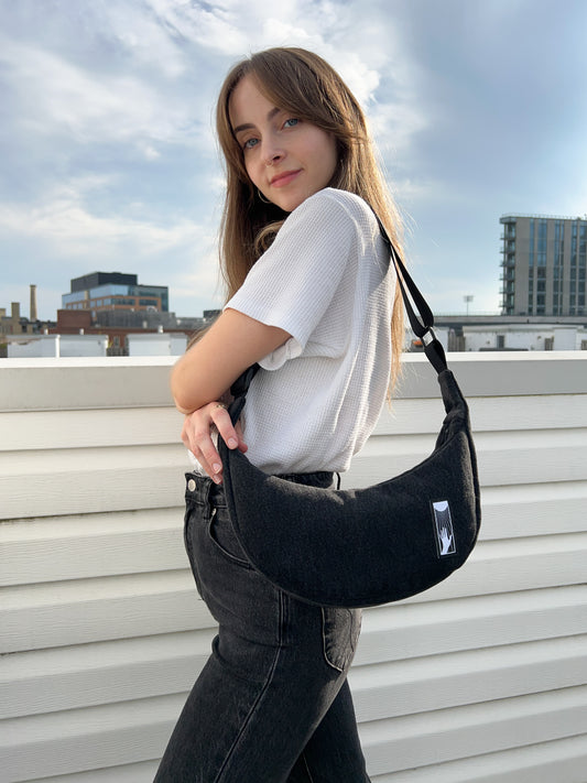 The Everywhere Bag - Black Denim