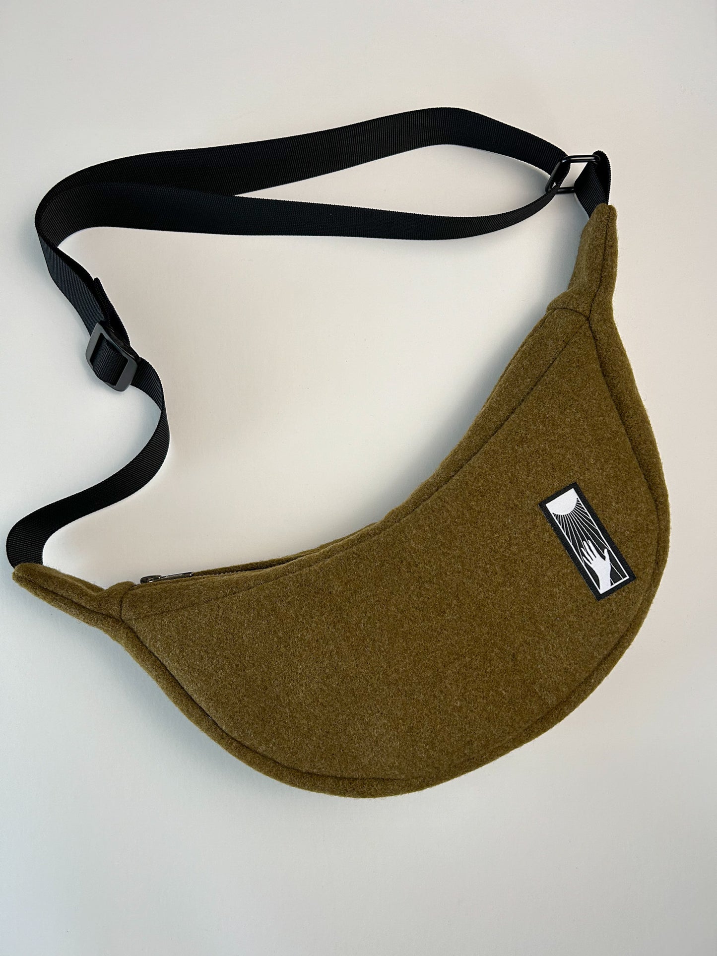 The Everywhere Bag - Olive Green Wool