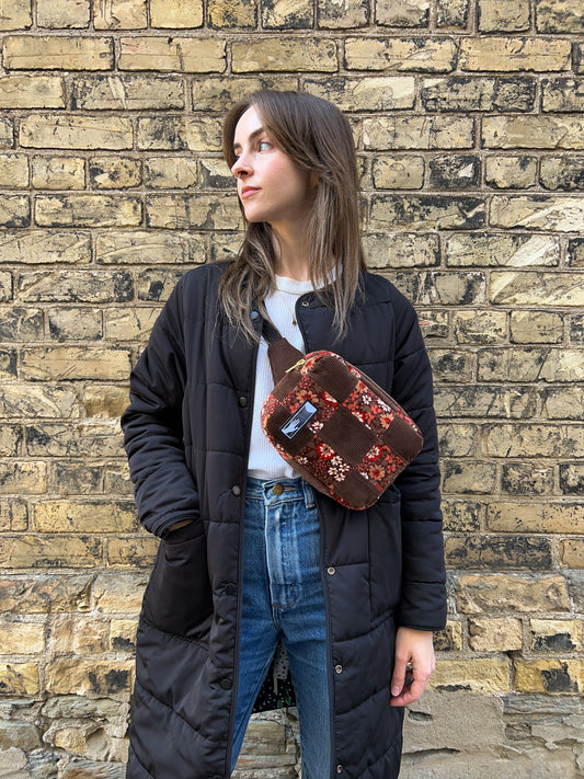 The Essentials Bag XL - Retro Corduroy Patchwork