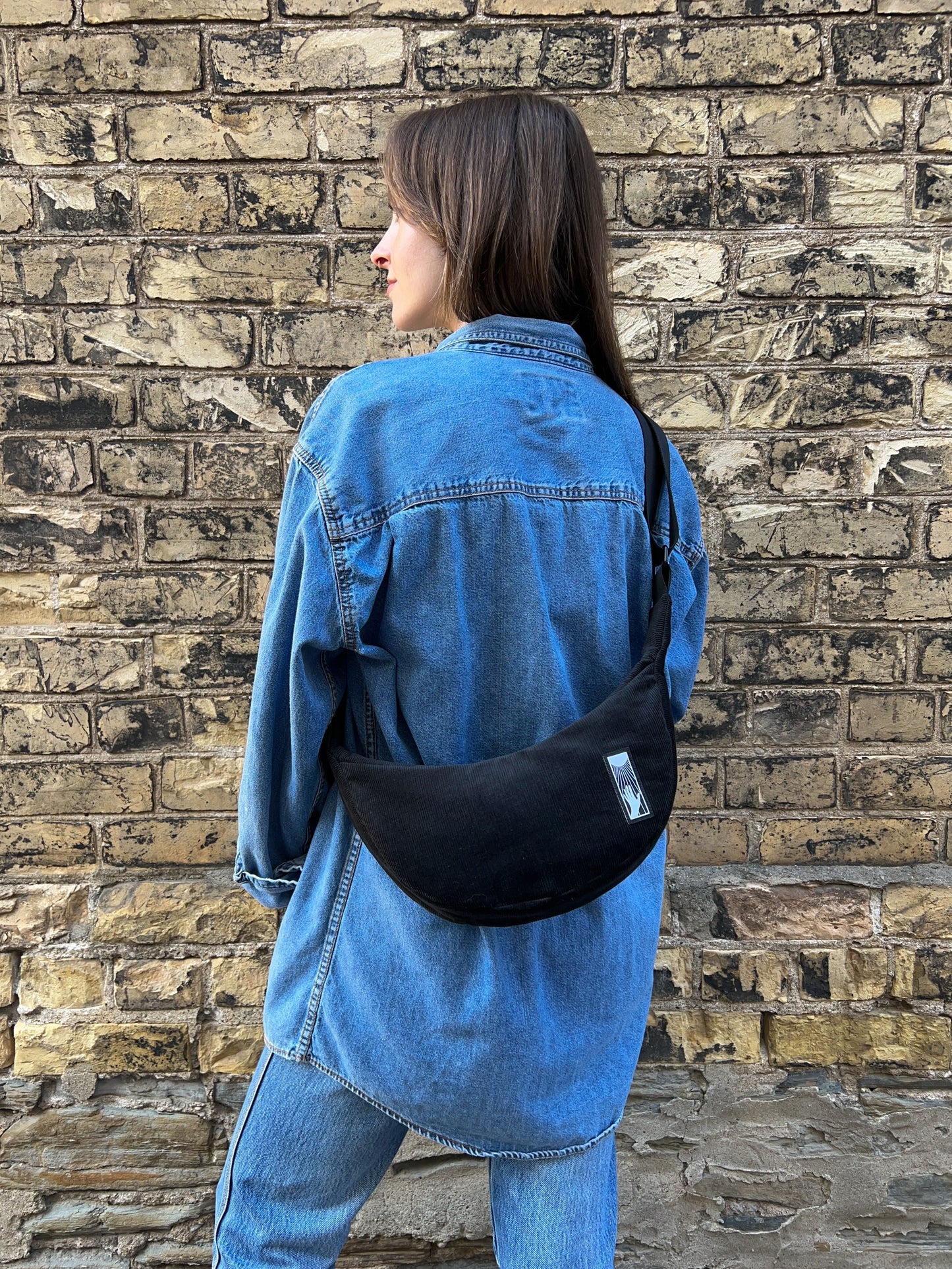 The Everywhere Bag - Black Corduroy